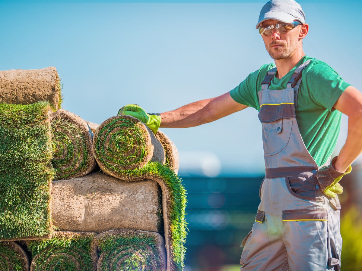 Grass Turf Installation