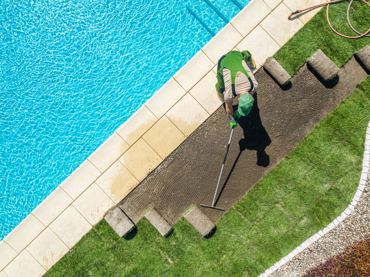 Grass Turf Installation